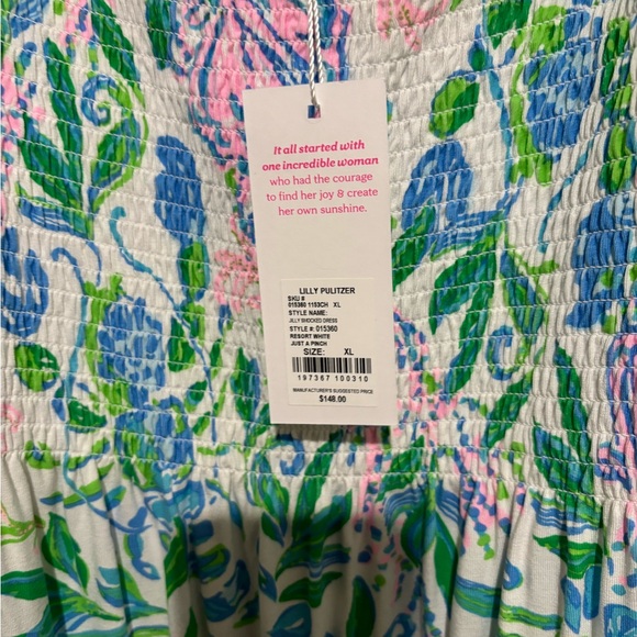 Lilly Pulitzer Vibrant Floral Dress - Picture 4 of 4